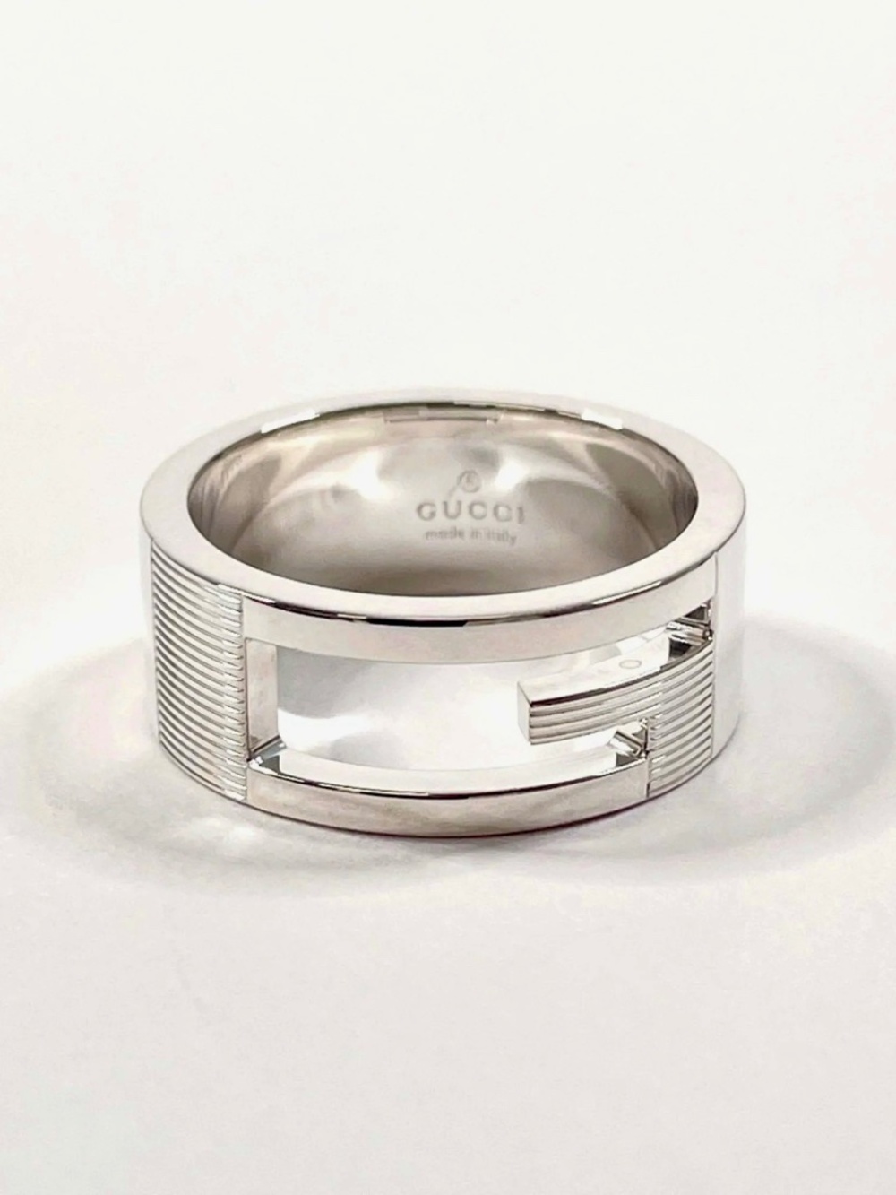 Gucci Gucci Cutout G Ring
